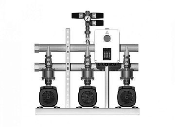 Установка повышения давления Hydro Multi-S 2 CM 5-4 (3x400), Grundfos